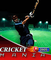 Download 'Cricket Mania 2005 (176x208)' to your phone